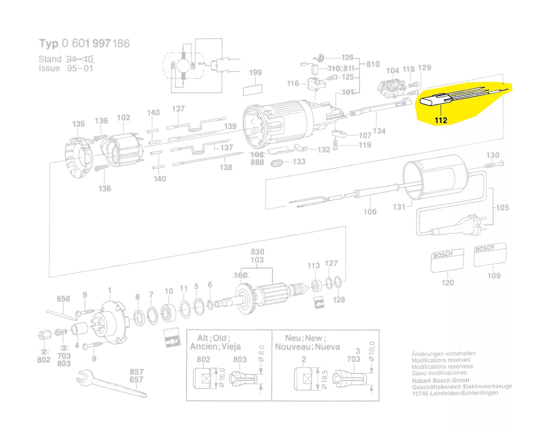 Condensateur réf. 2 607 329 118 BOSCH